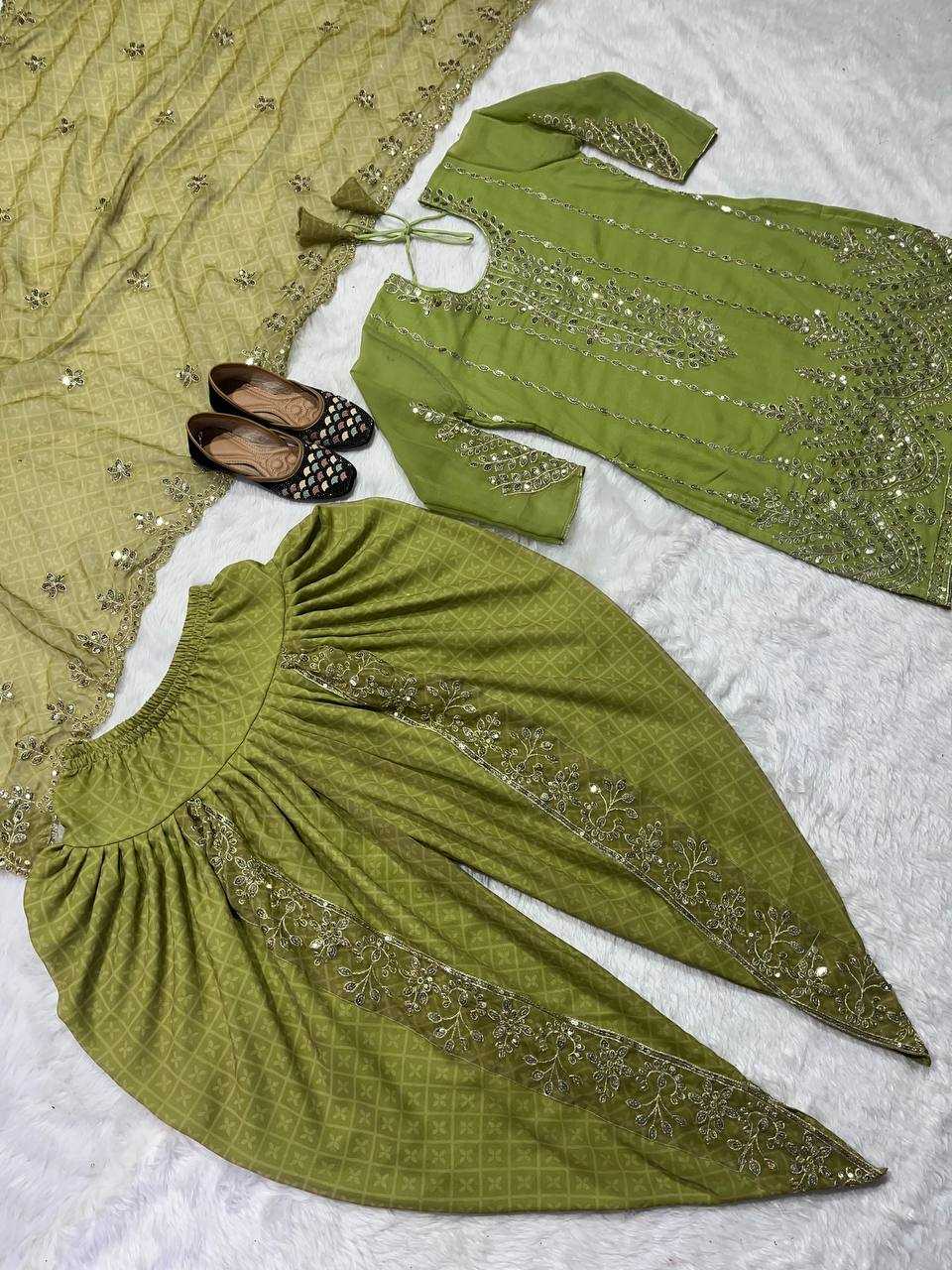 YNF FAUX GEORGETTE RNF 1148 WHOLESALE SUIT MANUFACTURER